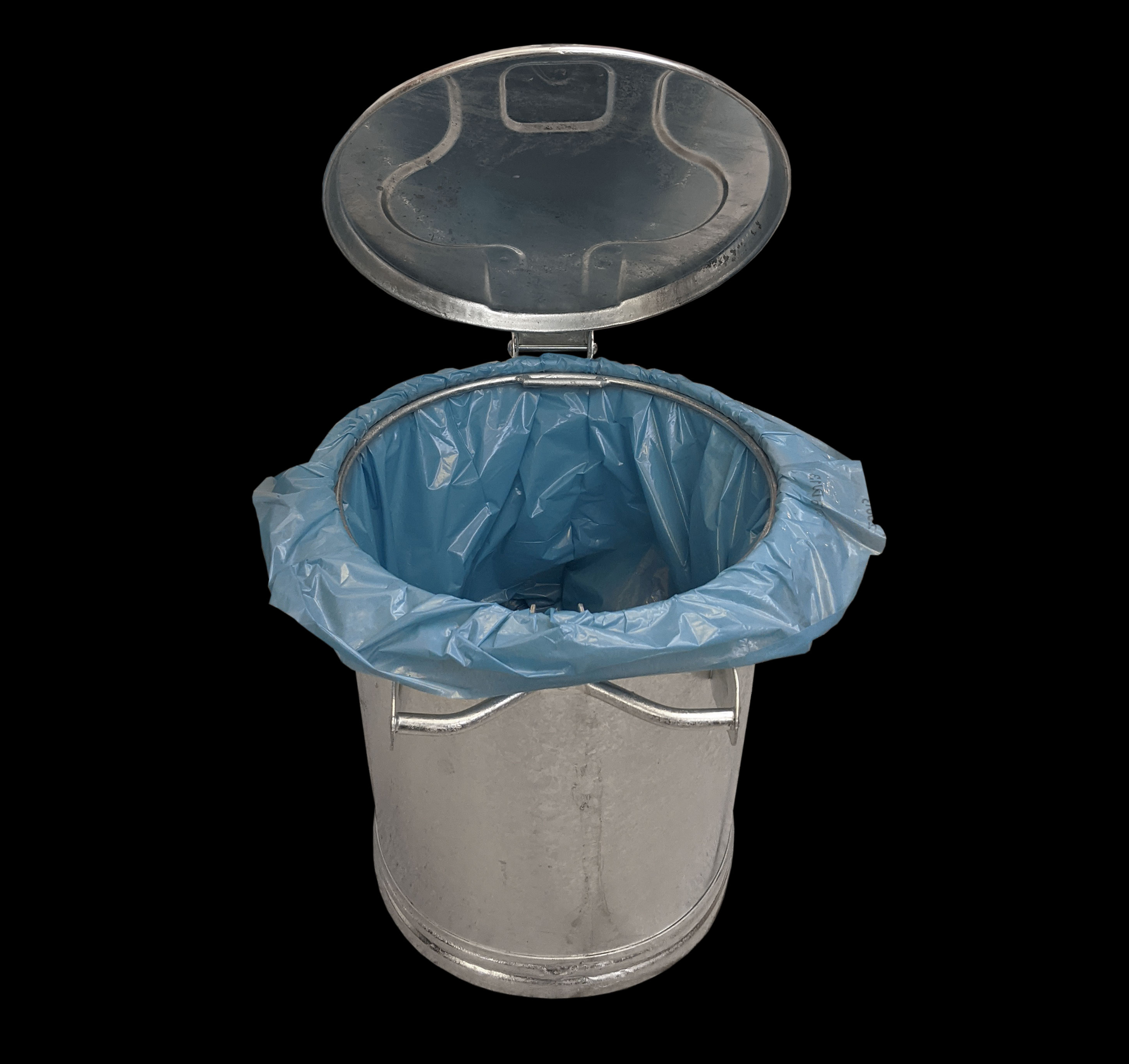 SME 50 Mülleimer Retrodesign Stahl