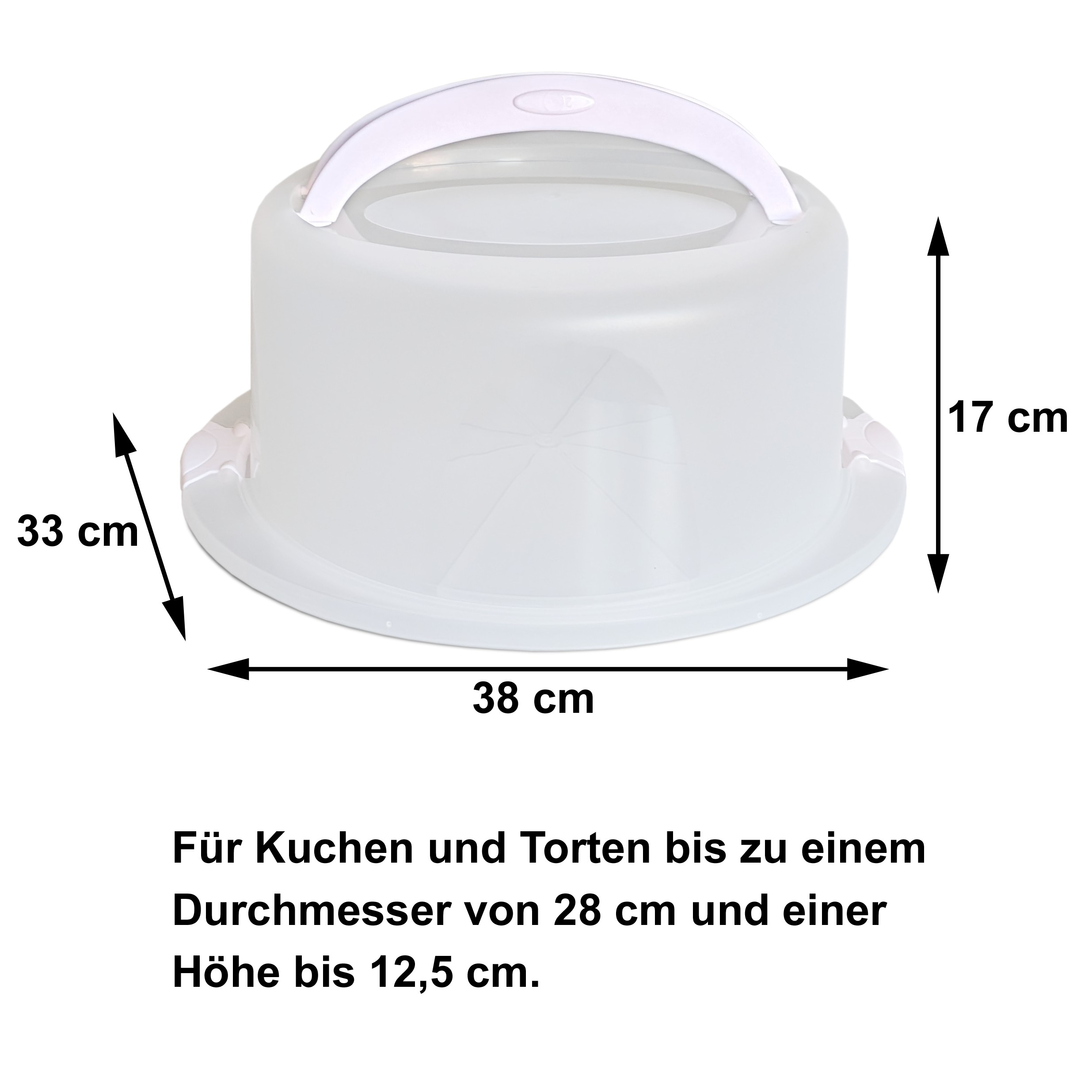Transportbehälter für Torten