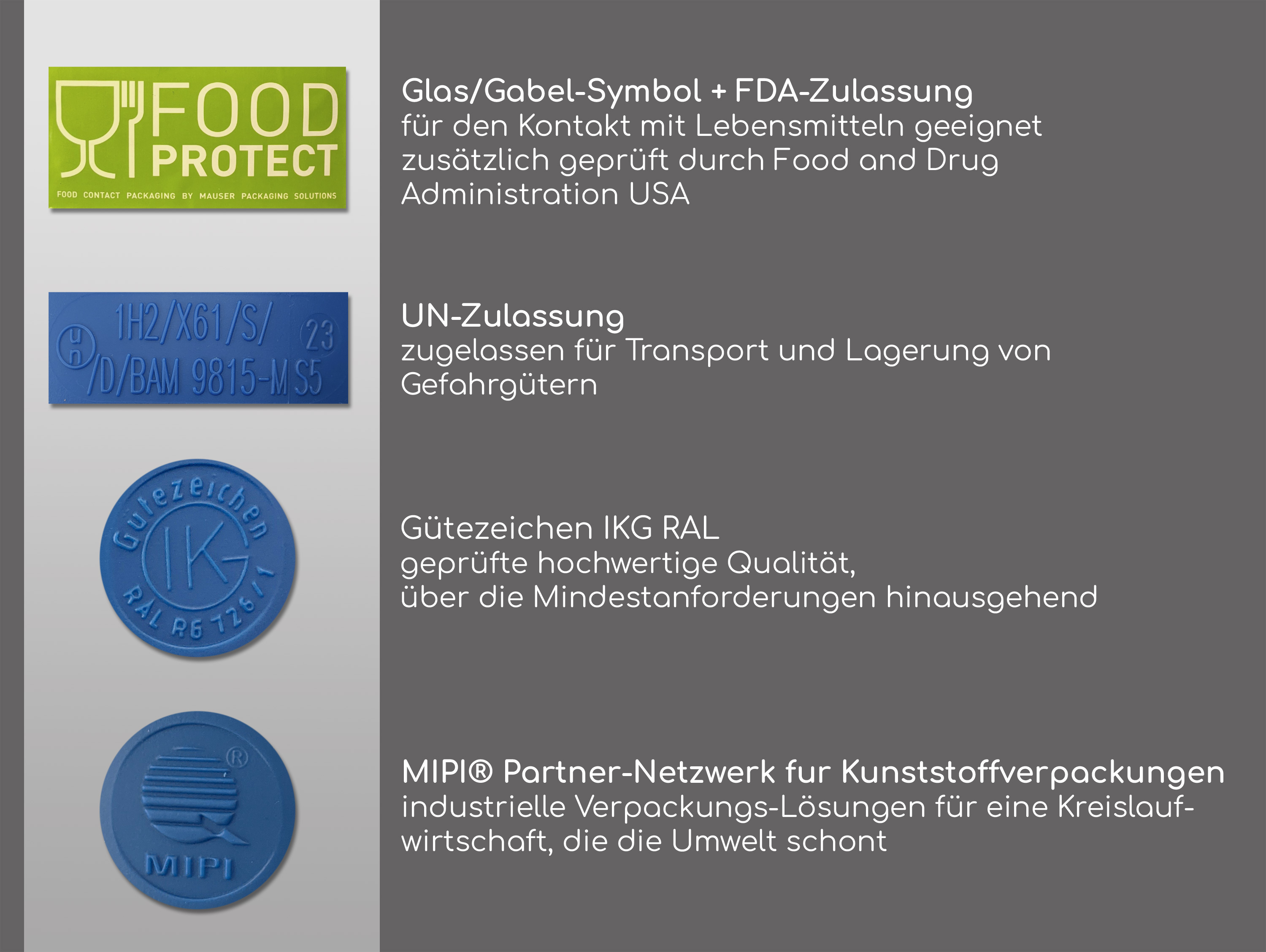 30 Liter Deckelfass Lebensmittelecht FDA