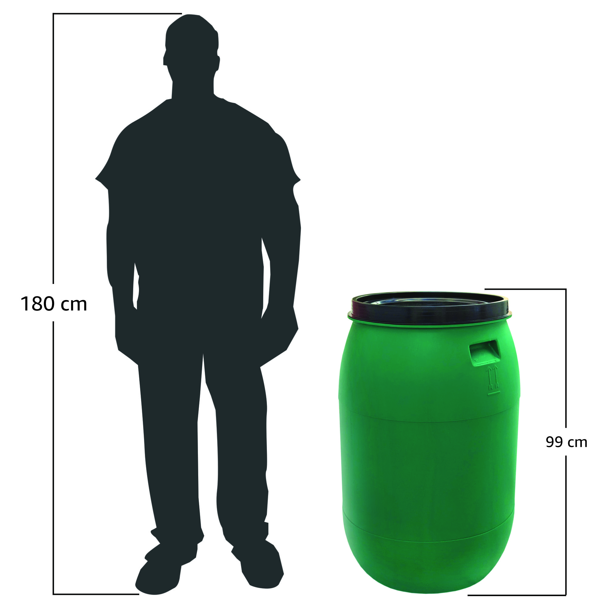 220 Liter Deckelfass Made in EU 220 Liter Deckelfass Made in EU