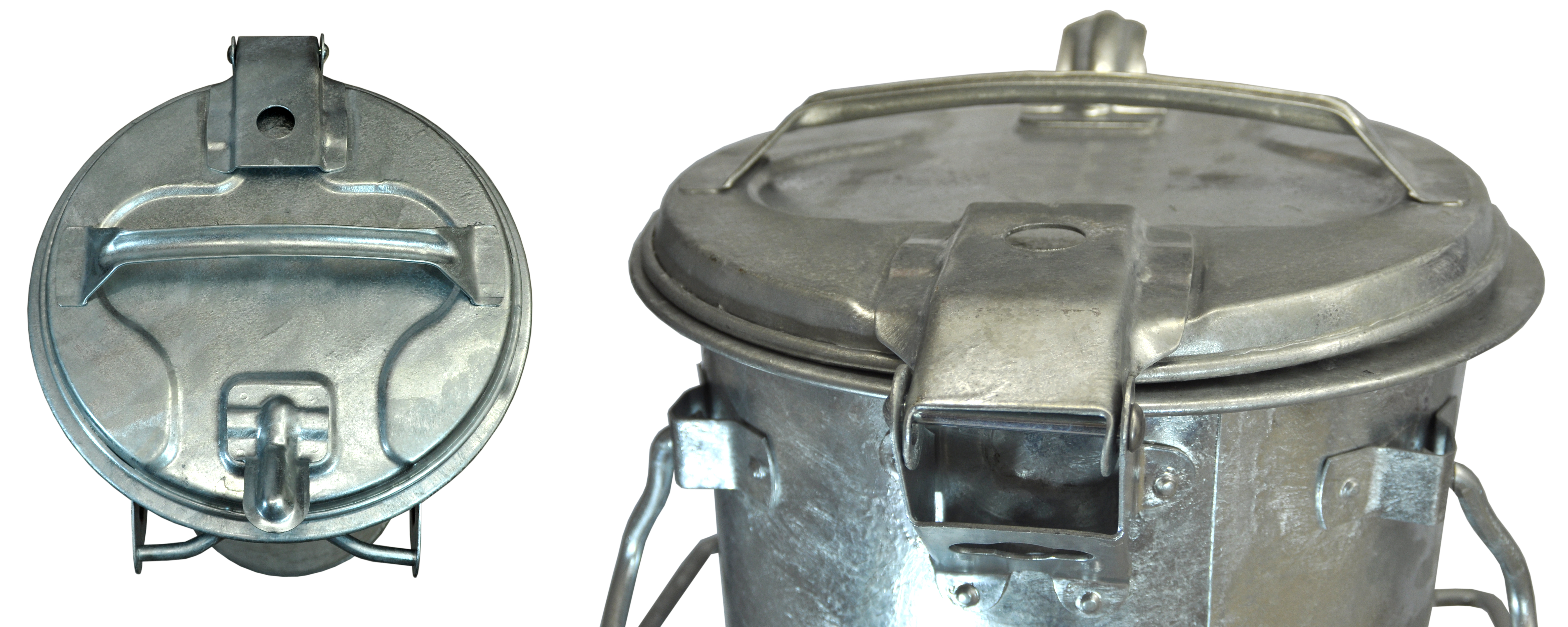 SME 50 Mülleimer Retrodesign Stahl