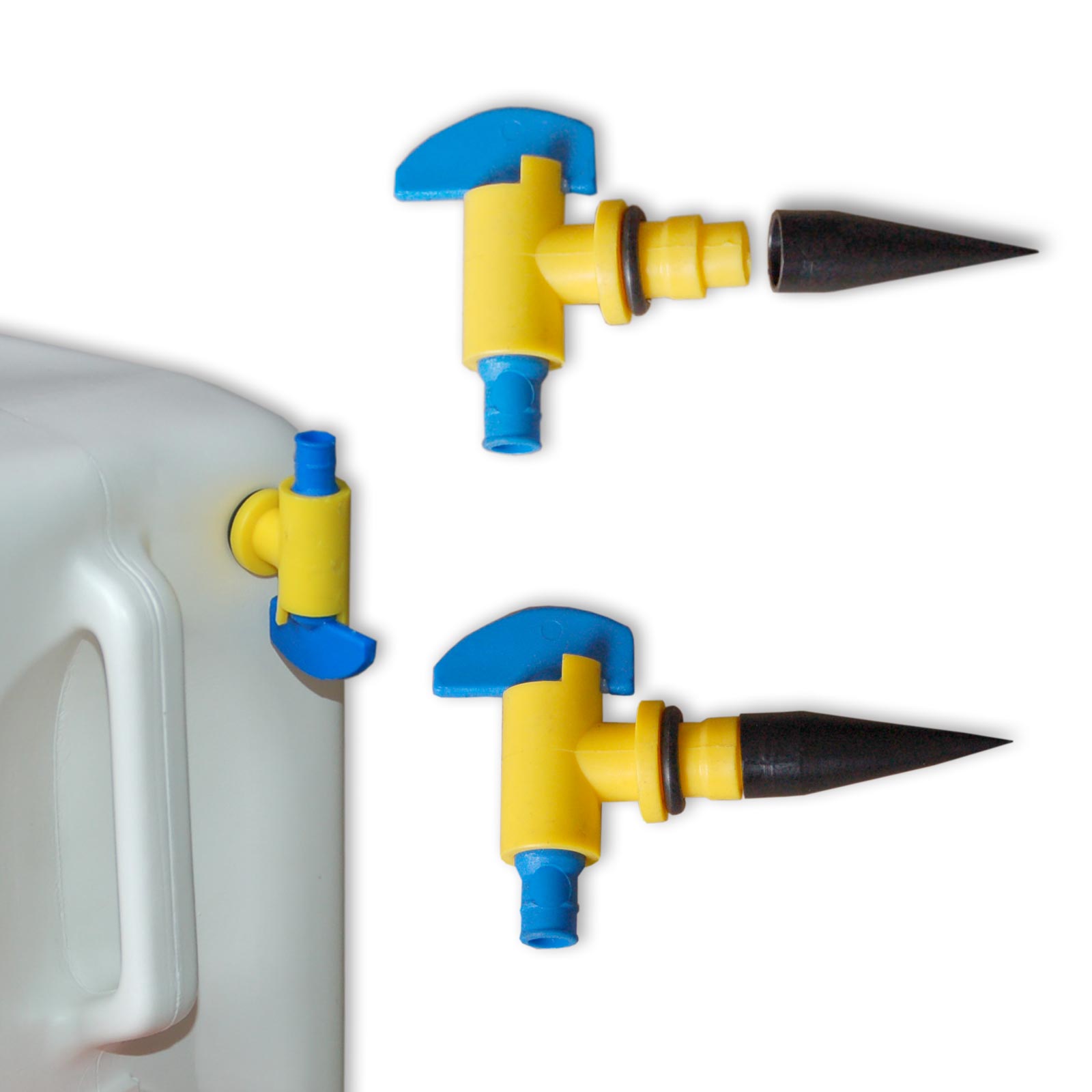 22259_1b Belüftungs- / Entlüftungshahn mit Montagespitze