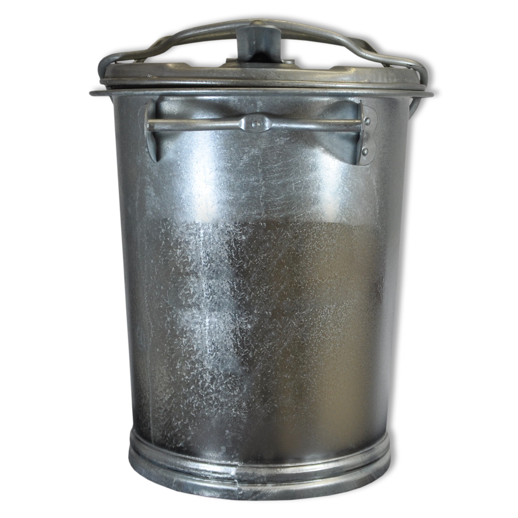 SME 35 Mülleimer Retrodesign Stahl