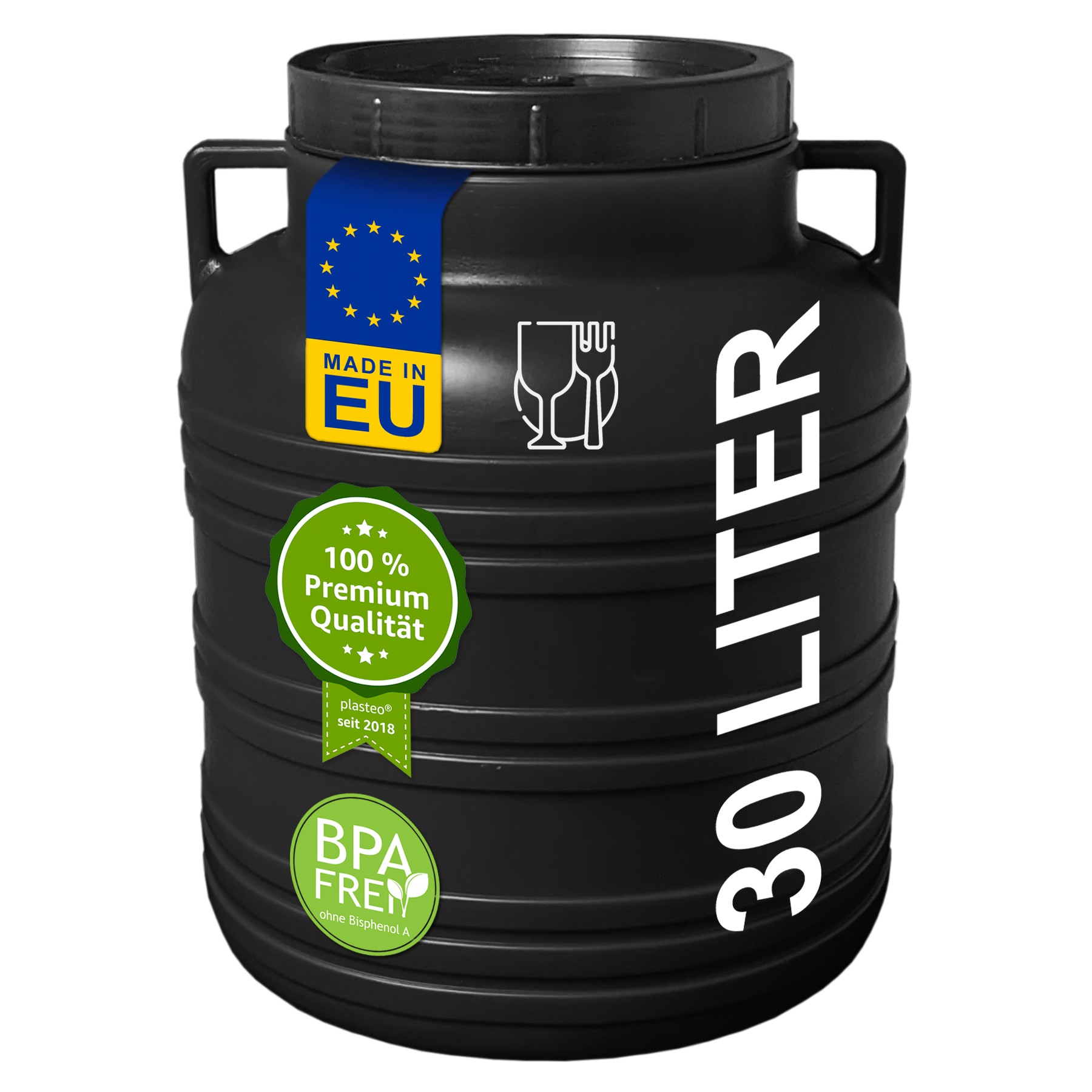 22581_galerie-badge 30 Liter Schraubdeckelfass rund