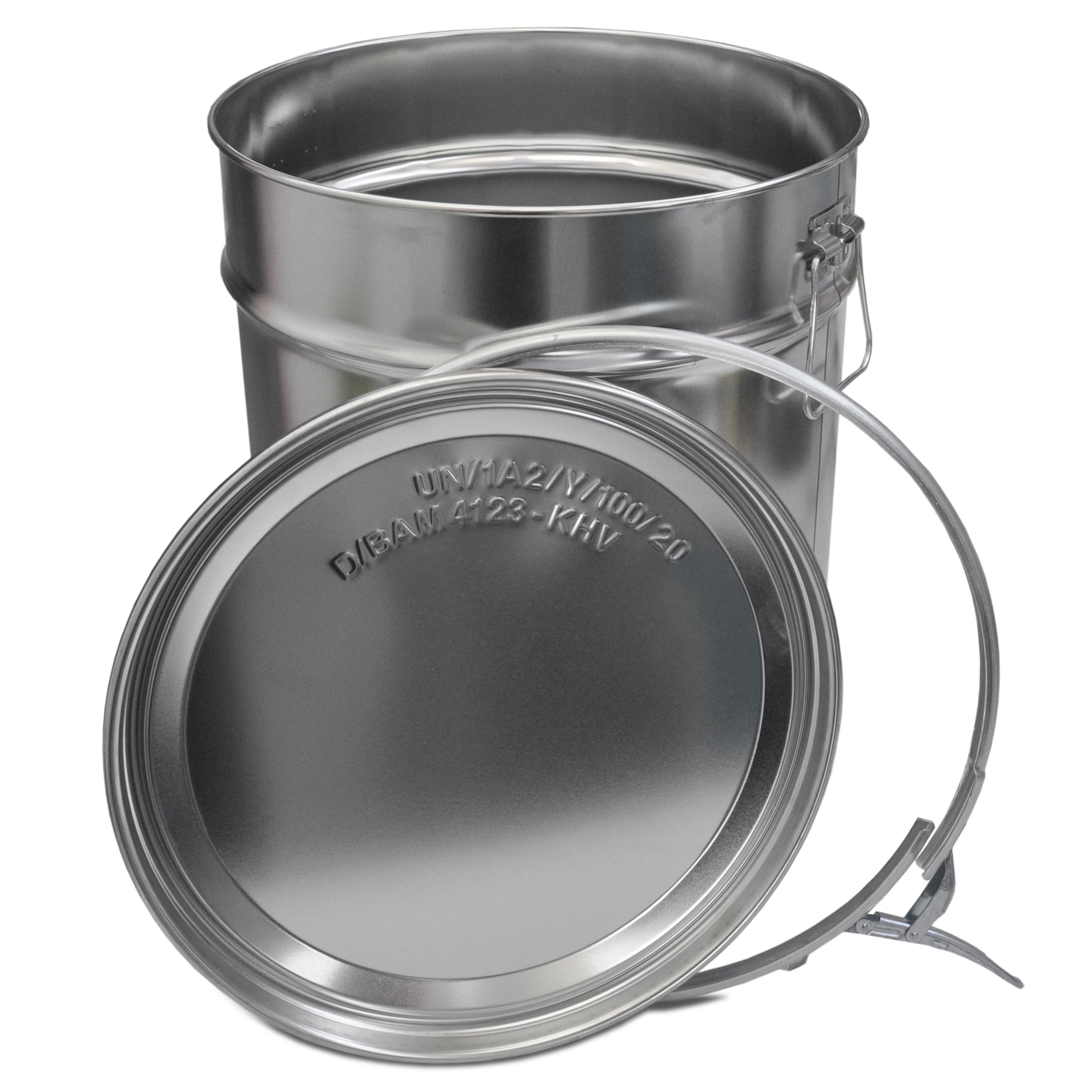 23013_1azdjm9cOFTLEfJ 30 Liter Weißblecheimer inkl. Deckel mit Spannring