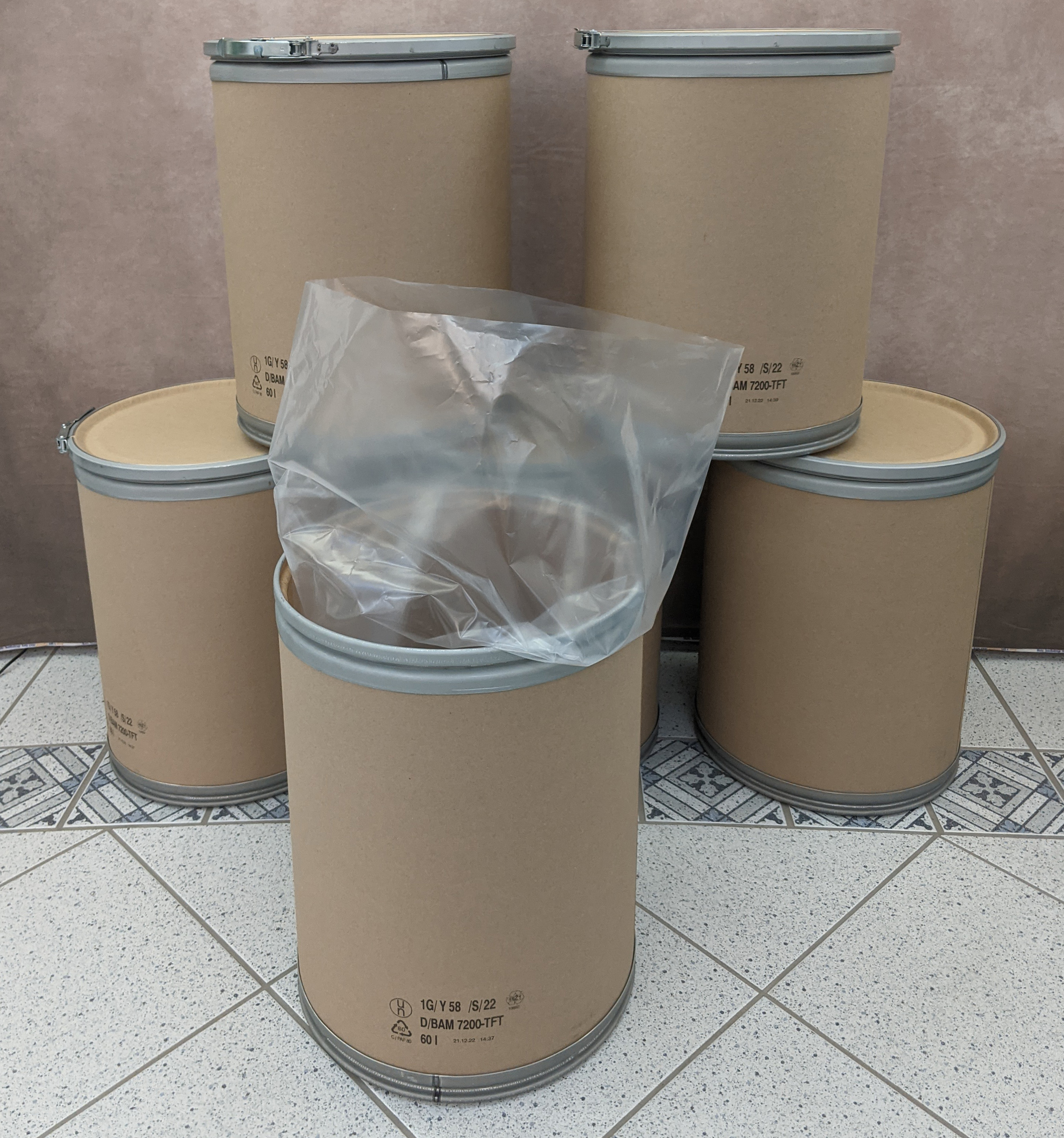 60 Liter Papptrommel Das ÖKOFASS