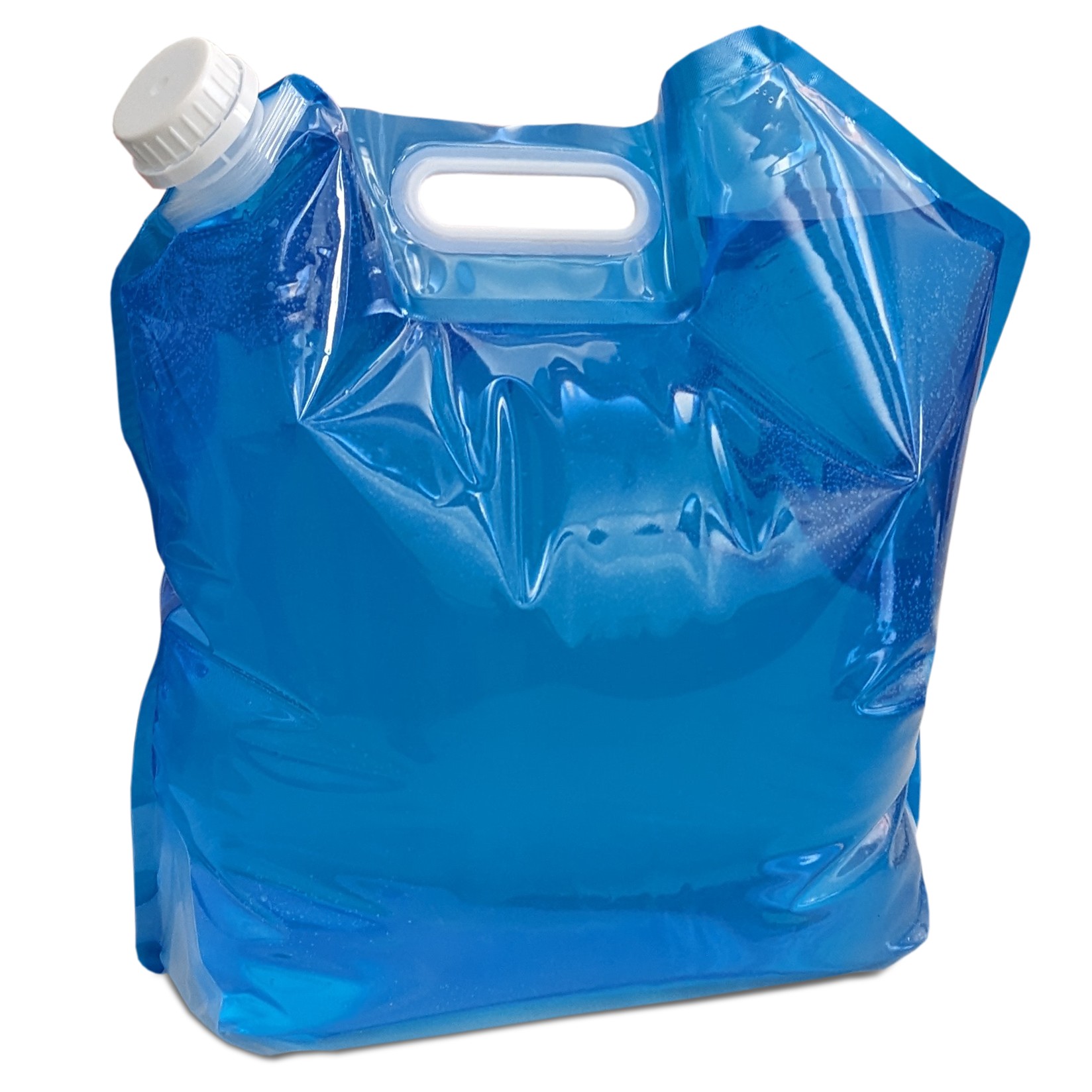 22128_1d plasteo Faltbarer Wasserkanister 10L BPA-frei für Trinkwasser Camping Festival Garten stabil