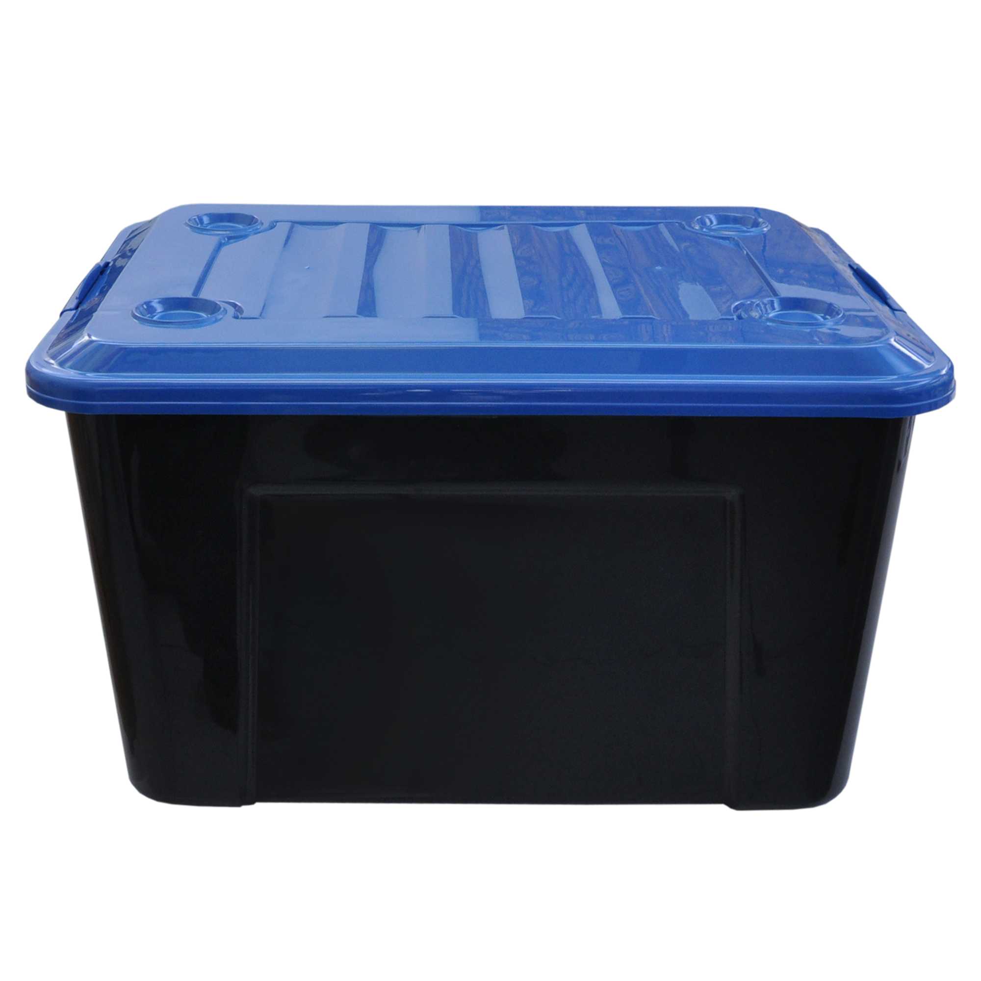 22307_galerie Rollenbox 550 Liter grau mit Deckel blau