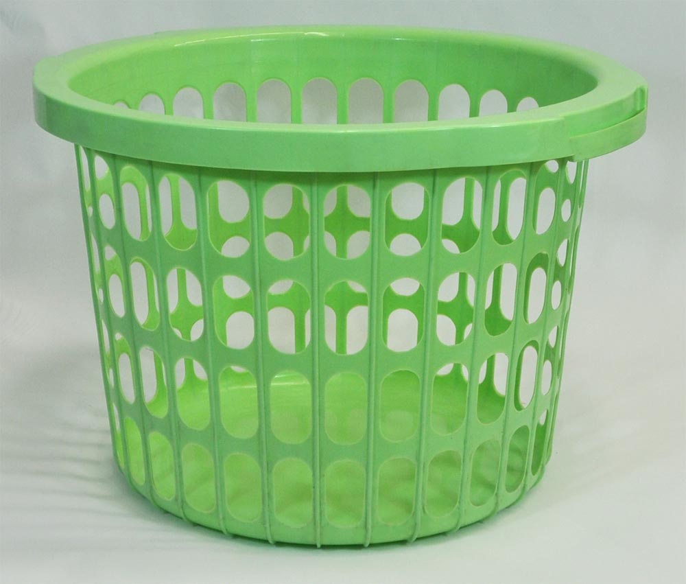 22303 Wäschekorb in grün