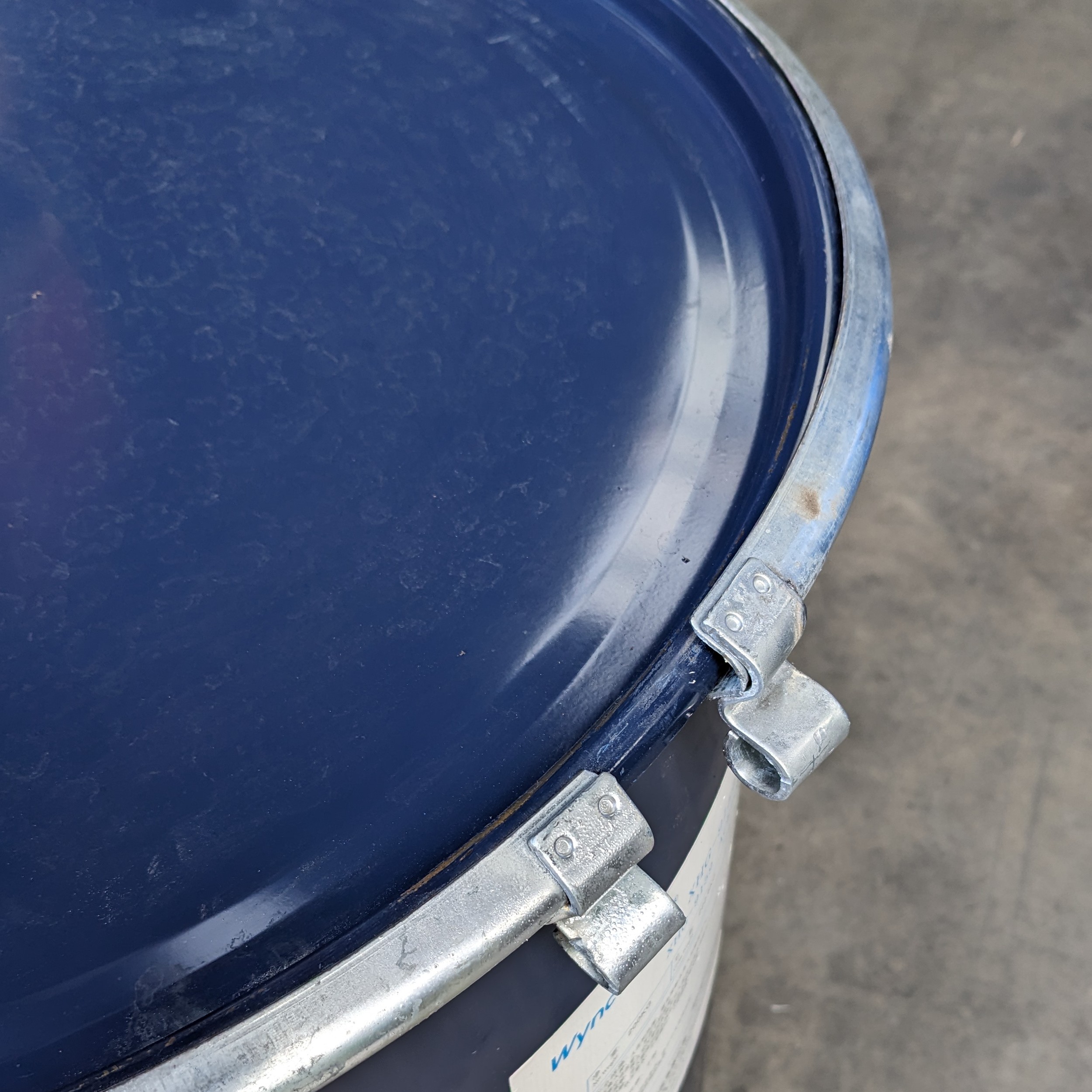 Deckelfass 200 Liter gebraucht