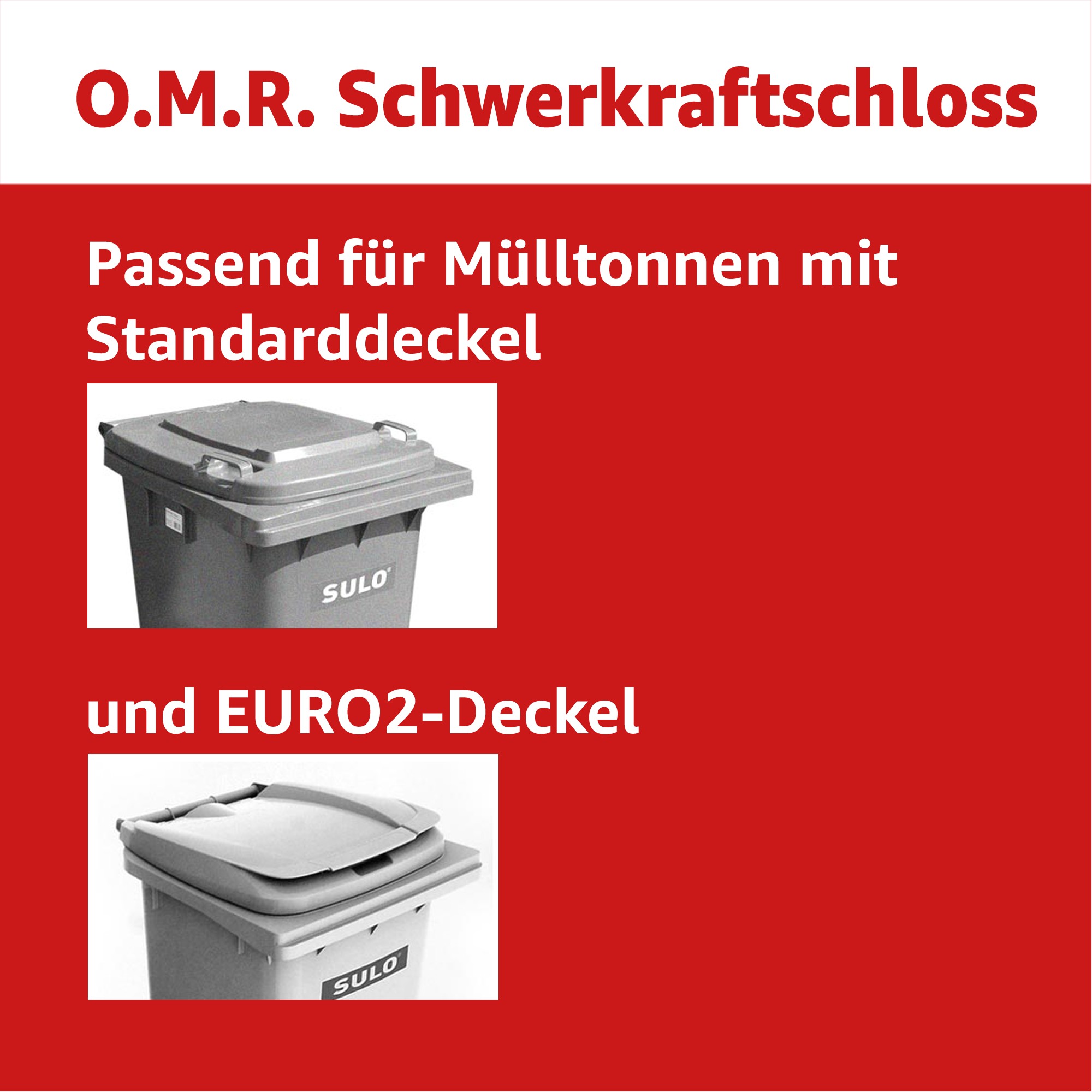 22481_22482_1f O.M.R. Universal Mülltonnenschloß mit Schließzylinder