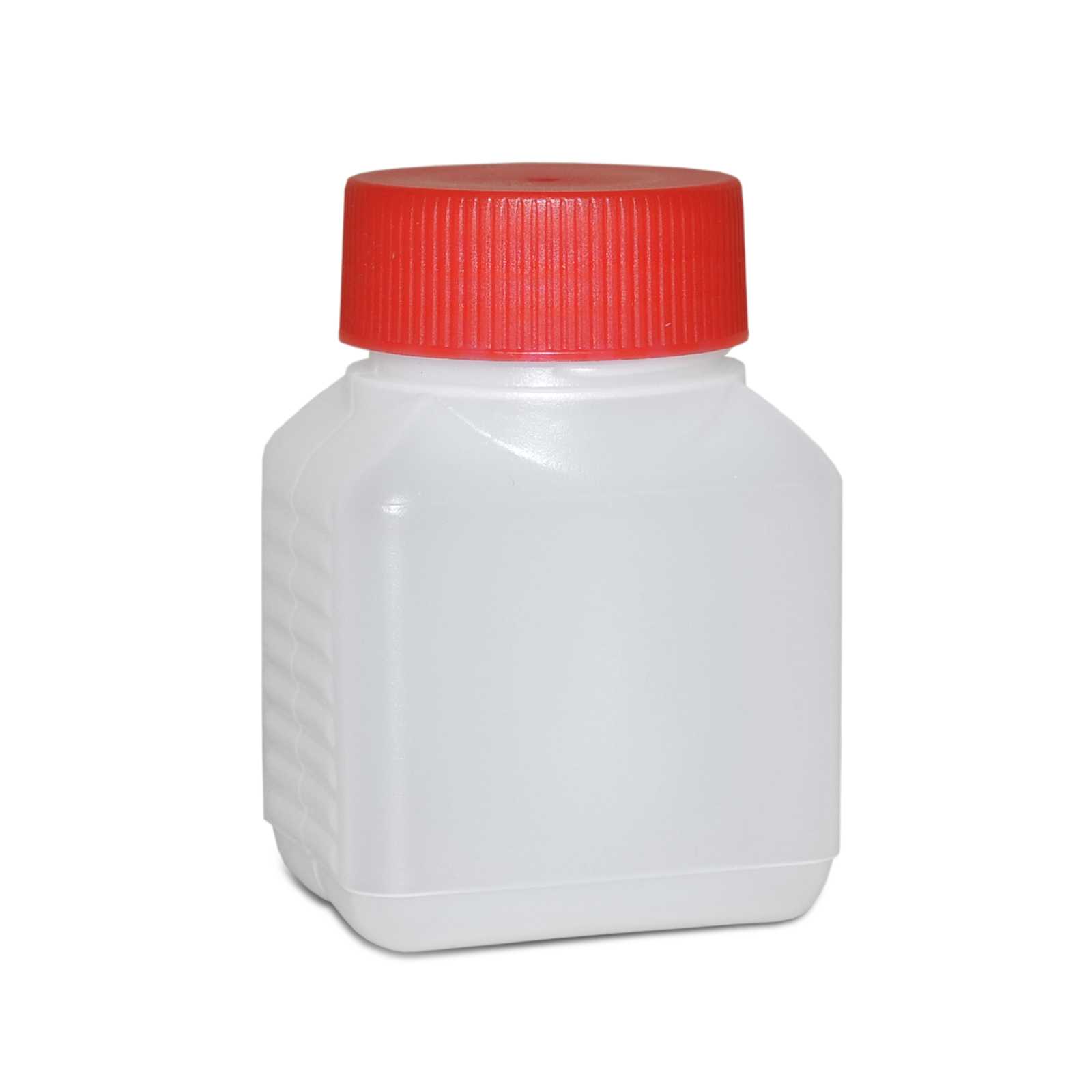 Vierkantflasche 100ml inkl. Schraubverschluss
