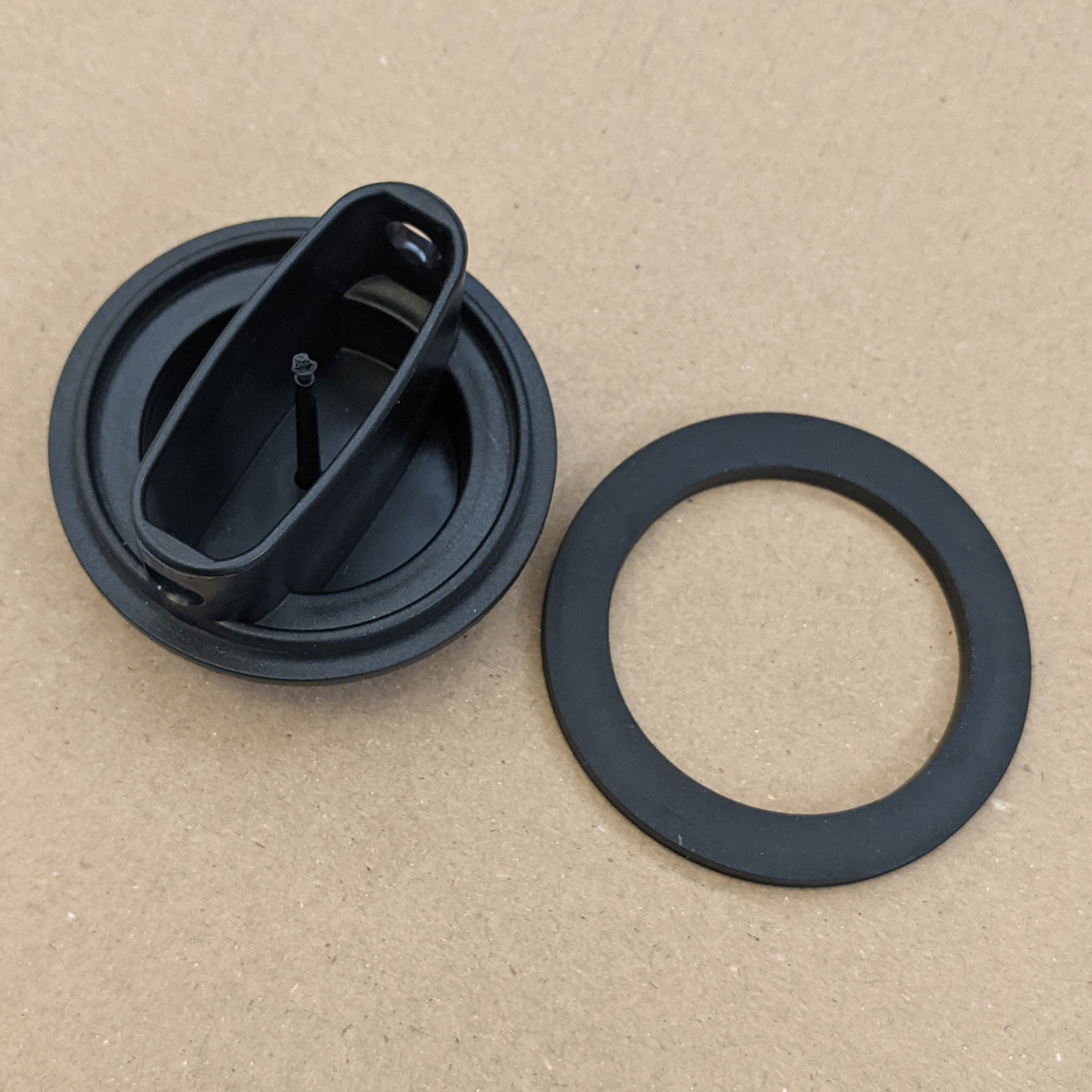 22453_1f Wasserablaufkappe für SULO 4-Rad inkl. Dichtungsring