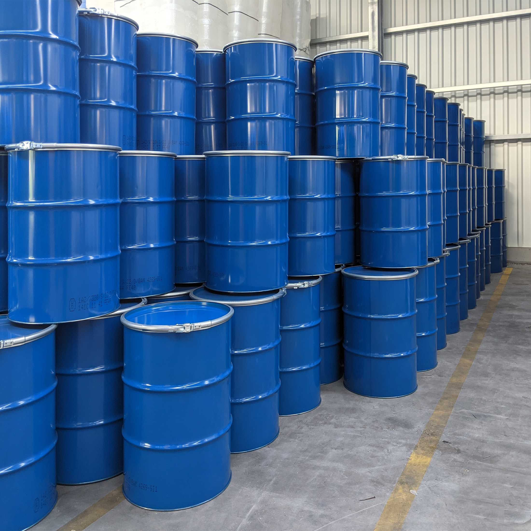 23031_1c Deckelfass 213 Liter blau