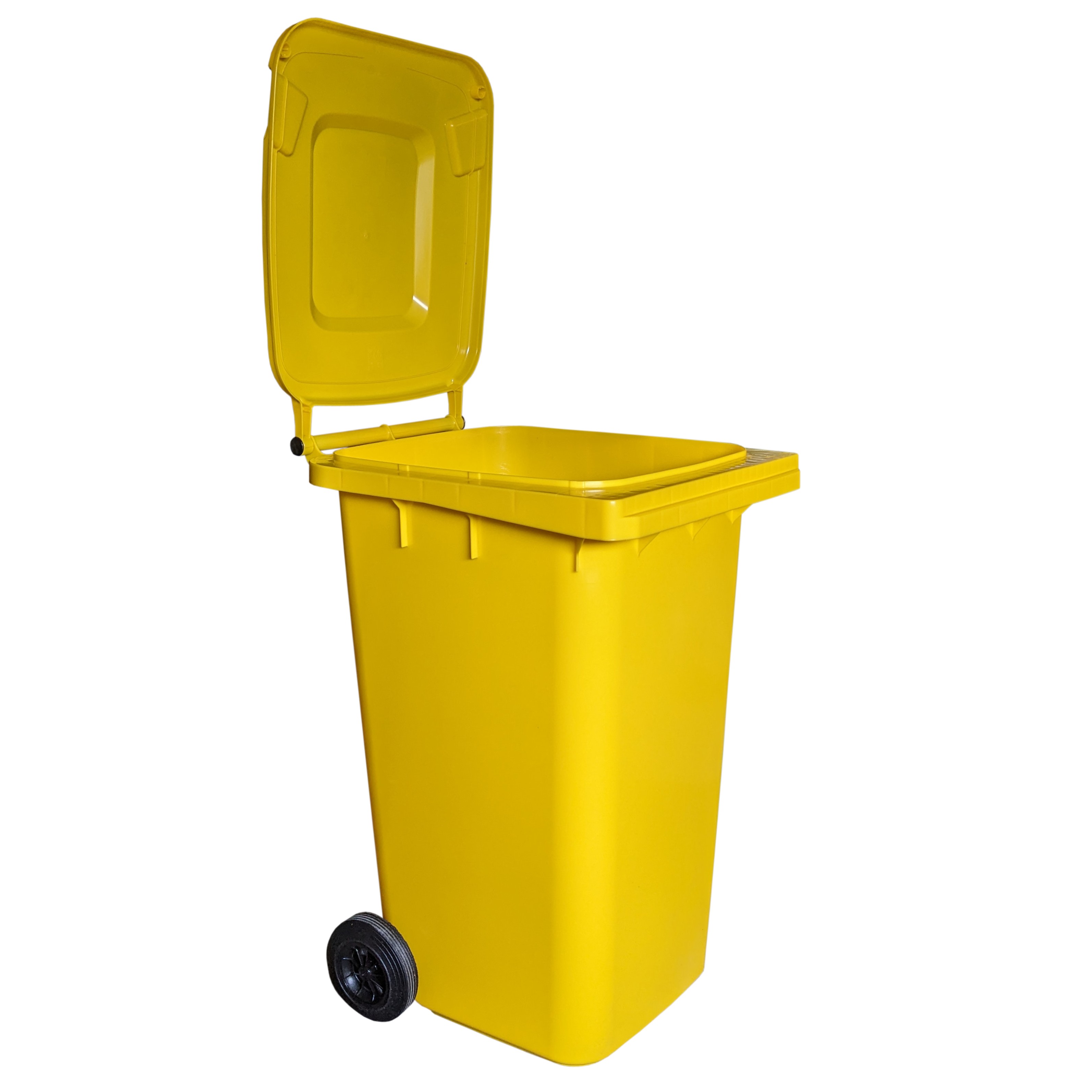 22619_1a MGB 240 Liter Mülltonne Gelb - Made in Germany