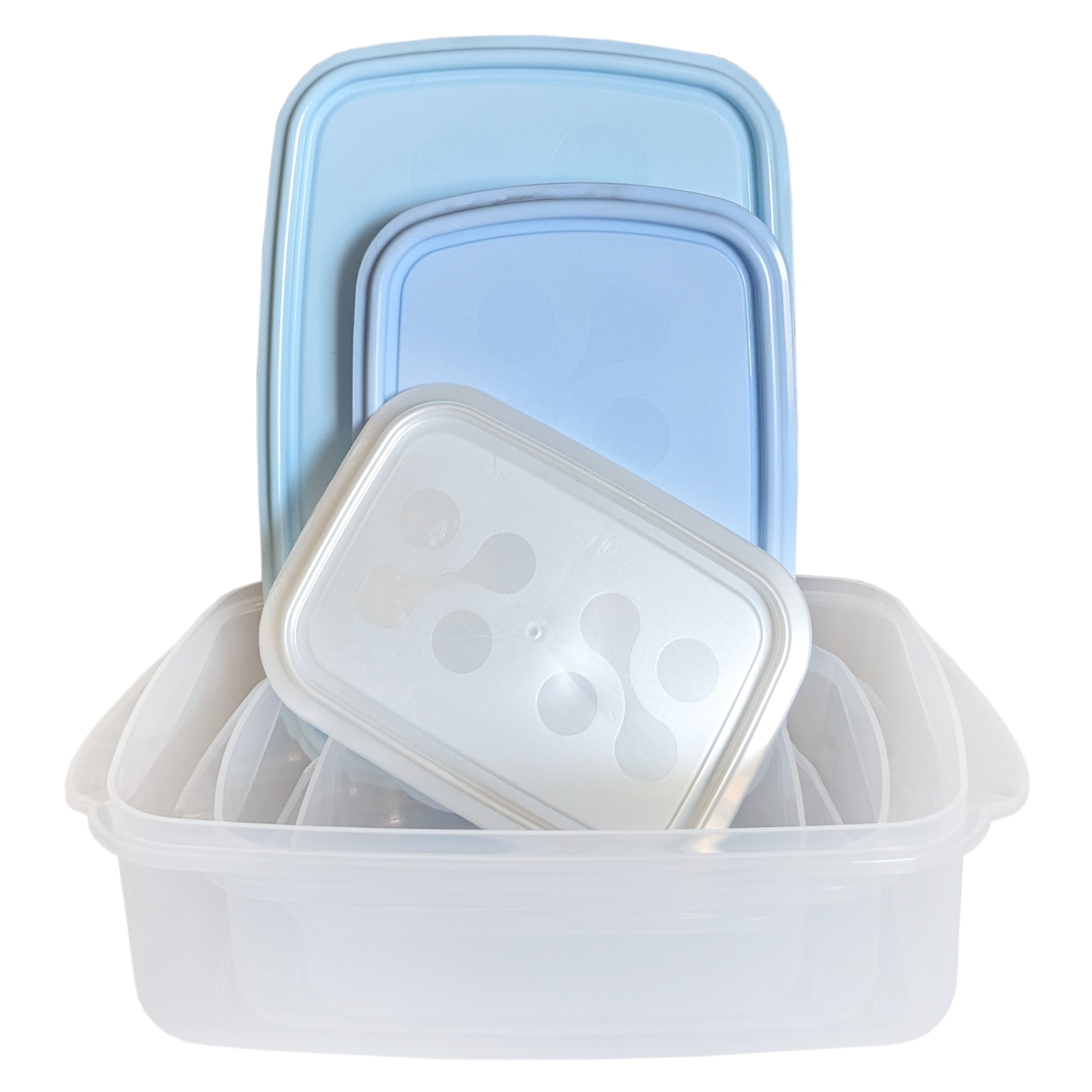 22564_1a 3er Set Lebensmitteldosen 0,45L + 1L + 2,2L