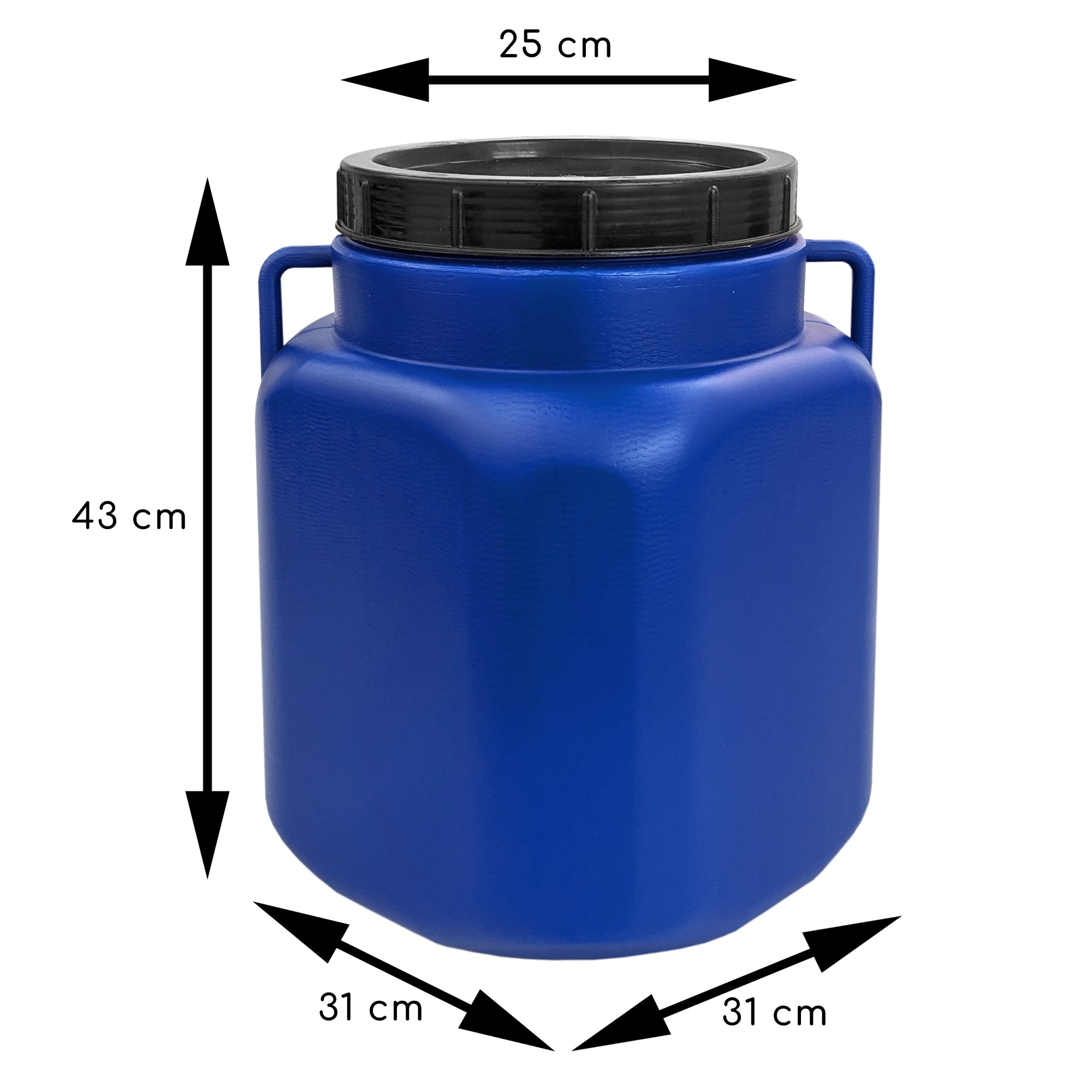 22510_abmessungen 30 Liter Schraubdeckelfass eckig