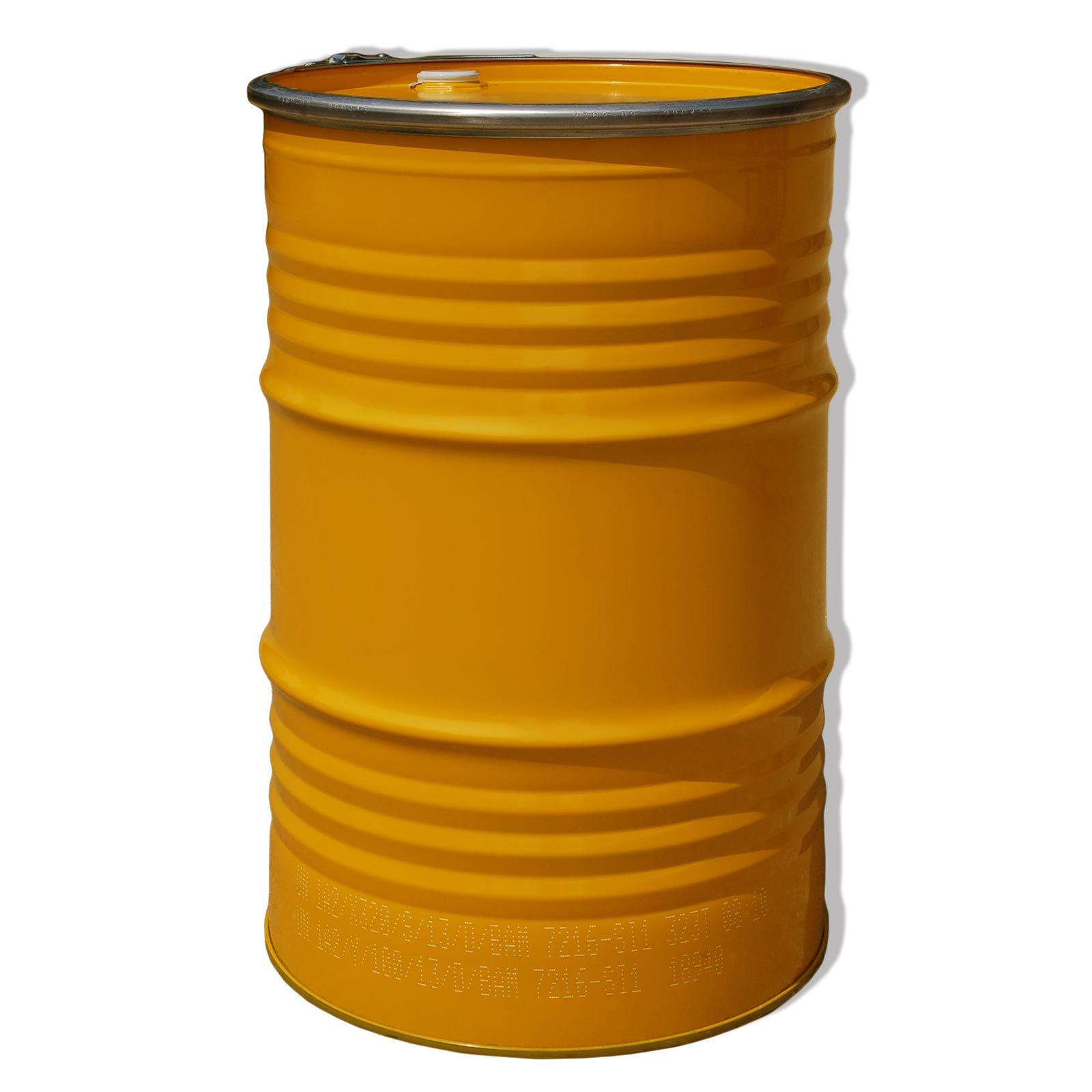 23023 Deckelfass 213 Liter gelb