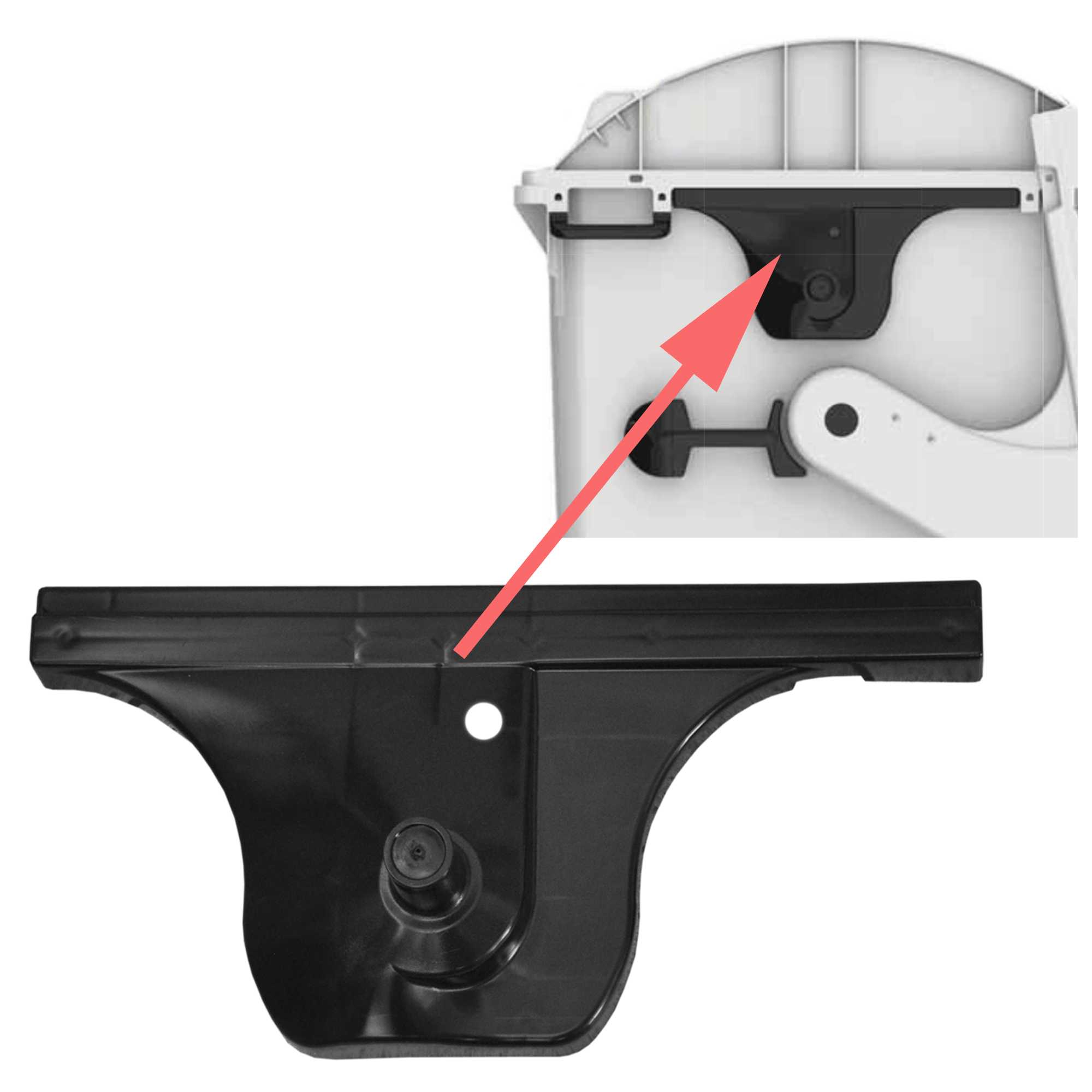 22411_1b Aufnahmezapfen für SULO Müllcontainer 1100