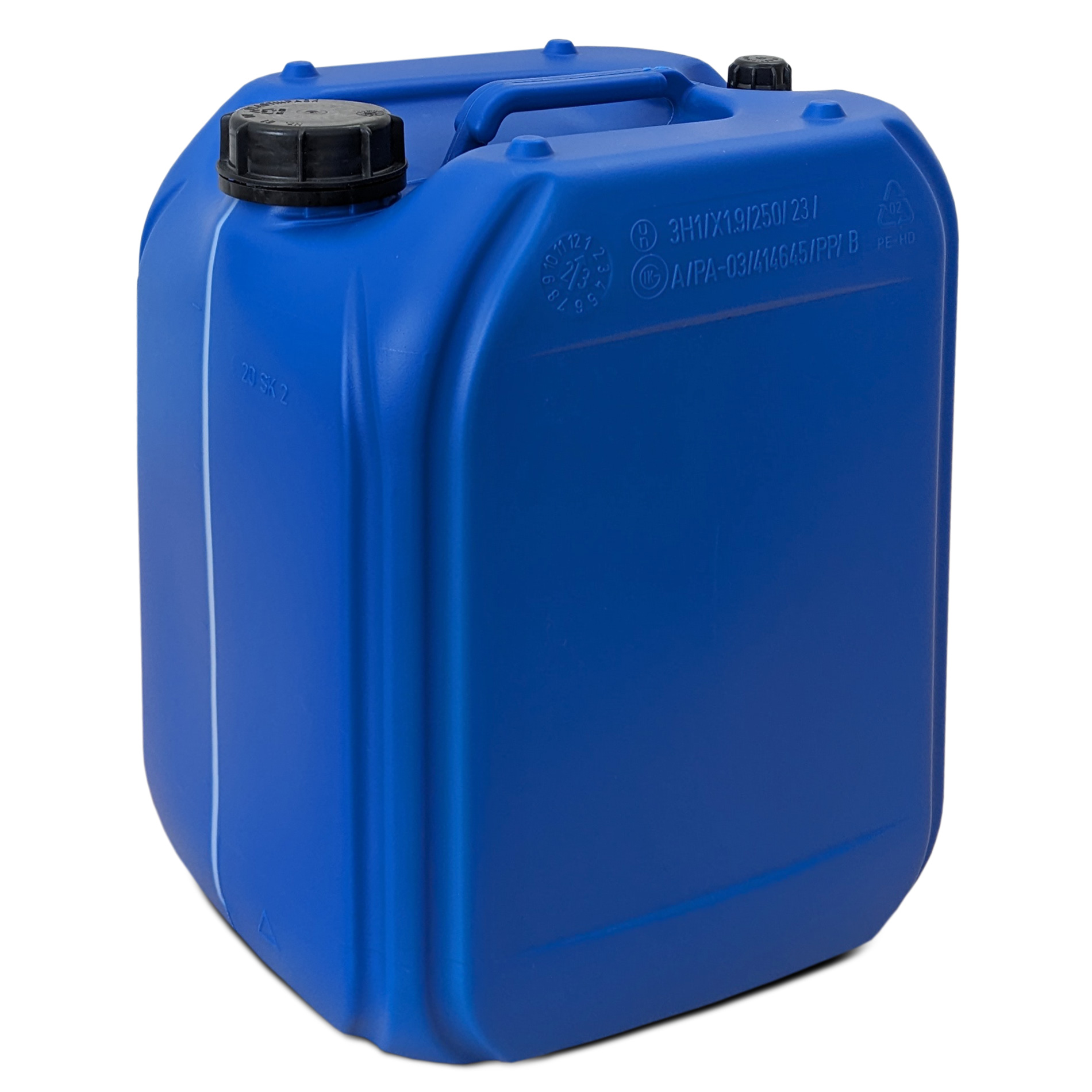22479_galerie 20 Liter Kanister Blau Gluckerfrei