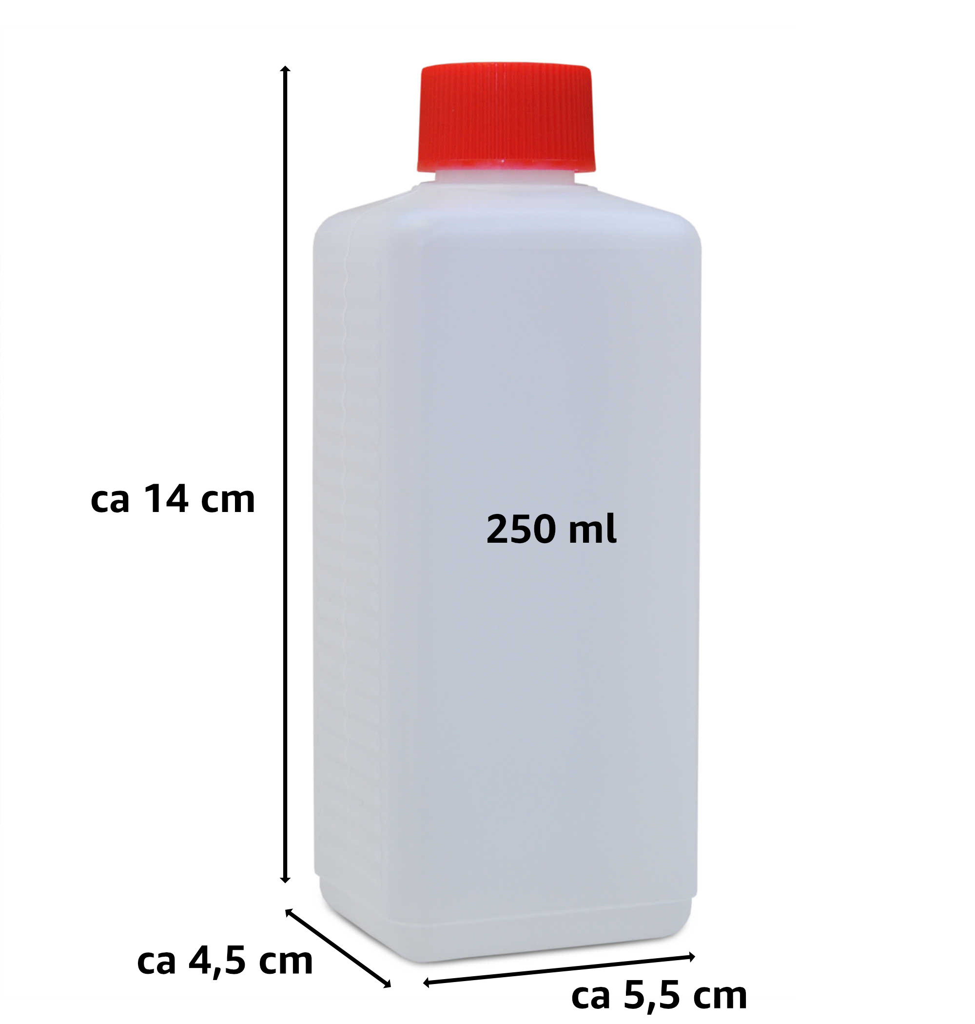 22008_galerie_masse 250 ml Enghalsflasche mit Schraubverschluss